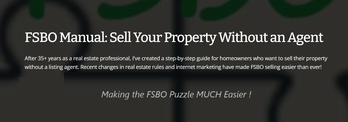 FSBO Manual Information